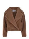 Max Mara Gardone Casual Jackets And Parka Brown In Multi
