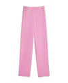 Max Mara Garian High Waist Casual Pants In Pink