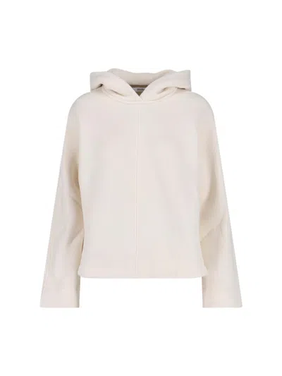 Max Mara "gary" Hoodie In Neutral