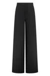 Max Mara Orche Straight-leg Tailored Pants In Black