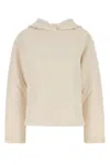 Max Mara Ivory Cotton Blend Gary Sweatshirt