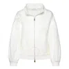 Max Mara Gastone Logo-jacquard Jacket In White