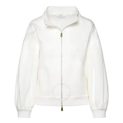 MAX MARA MAX MARA GASTONE LOGO-JACQUARD JACKET