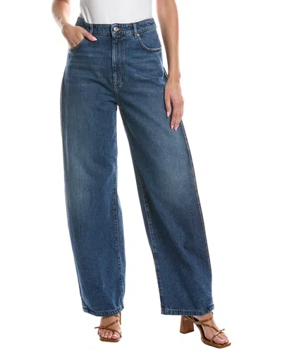 Max Mara Gastone Straight Jean In Multi