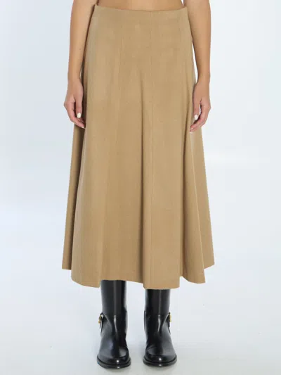 Max Mara Geneve Midi Full Skirt