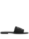 Max Mara Geneve Slides In Schwarz
