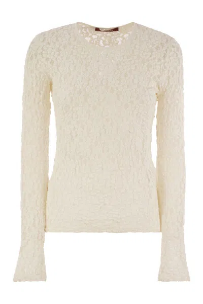Max Mara Gennaio - Tight-fitting Cloqué Lace Jersey