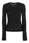 Max Mara Studio Sweaters In Black
