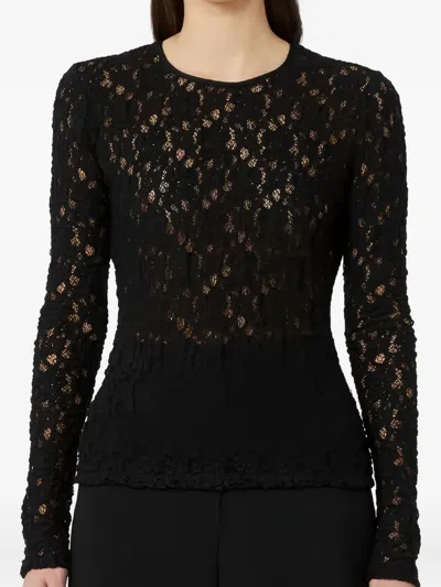 Max Mara Gennaio Top In Black