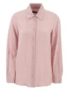 Max Mara Geo Shirt In 粉色