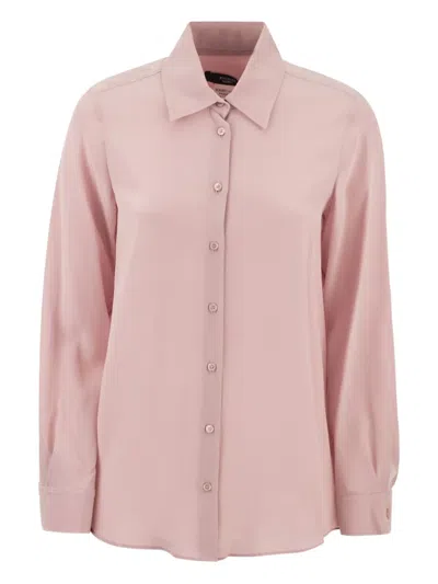 Max Mara Geo Shirt In 粉色