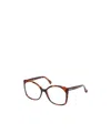 Max Mara Geometric Frame Flat Mirror In Brown