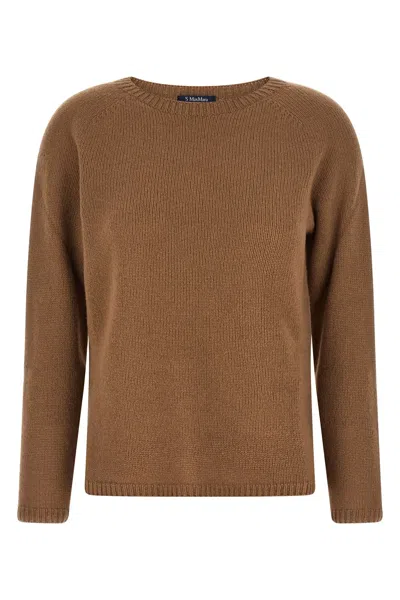 Max Mara 'georg' Sweater In Brown