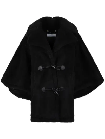 Max Mara Women's Vegan Fur Jacket George In Black