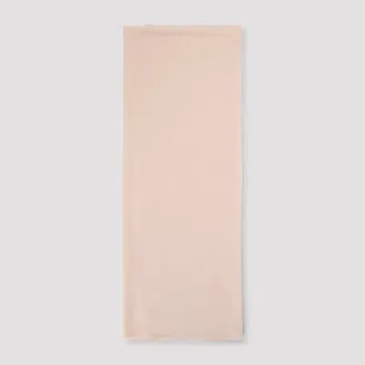 Max Mara Georgette Scarf In Nude & Neutrals