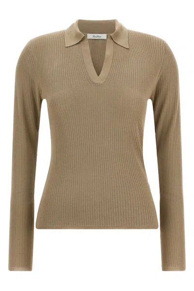Max Mara 'gergo' Sweater In Beige