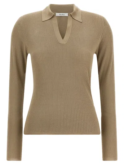 Max Mara Gergo Sweater In Beige