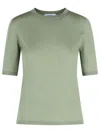 Max Mara Gerico Green Virgin Wool Sweater In Green