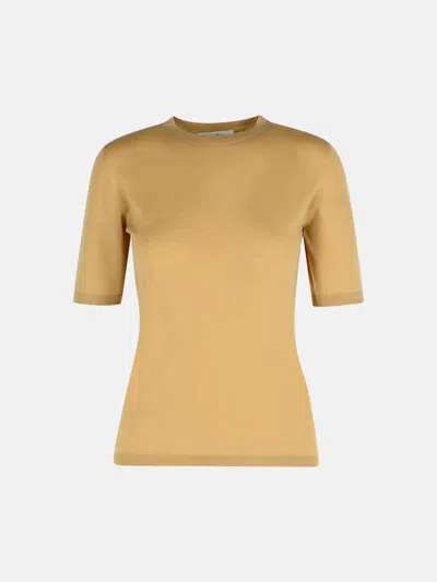 Max Mara 'gerico' Sand Virgin Wool Sweater