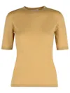 Max Mara 'gerico' Sand Virgin Wool Sweater Women