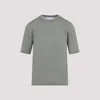 Max Mara Gerico Ss Knit T-shirt In Green