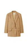 Max Mara Double-breasted Long-sleeved Jacket