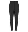 Max Mara Gerona Black Pants In Gray