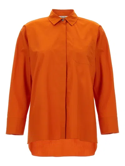Max Mara Gerona Shirt In Orange