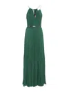 Max Mara Studio Midi Dress In Green