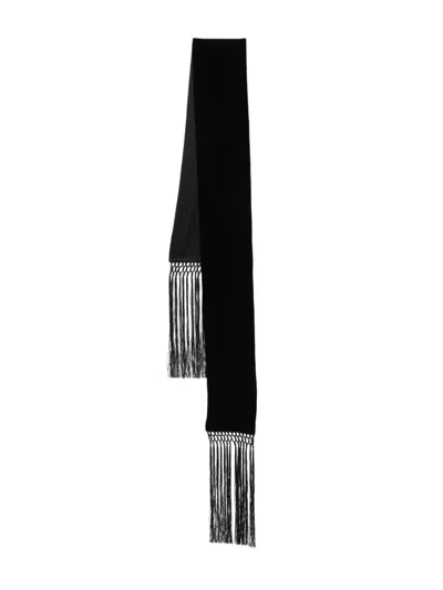 Max Mara Gersa Scarf In Black