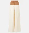 Max Mara Women's Gestro Long Trouser Beige | Size 40 | 2511131102600003 In White