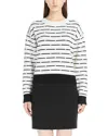 Max Mara Studio Gettone Wool And Cashmere Sweater In White