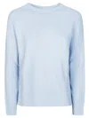 Max Mara Ghiacci Gc Boucle Sweater In Blue