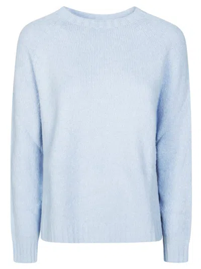 Max Mara Ghiacci Gc Boucle Sweater In Blue