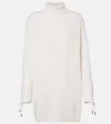 Max Mara Ghinea Wool And Cashmere Sweater Dress In White