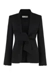 Max Mara Ghiotto Cady Blazer In Black