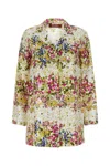 Max Mara Campale Printed Satin Shirt