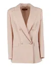 Max Mara Studio Giacca Grembo In Pink