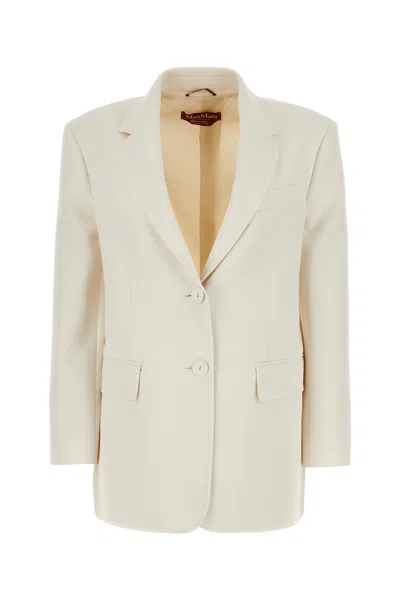 Max Mara Avoriaz Blazer In Beige