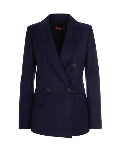 MAX MARA GIACCA PUCCI BLU