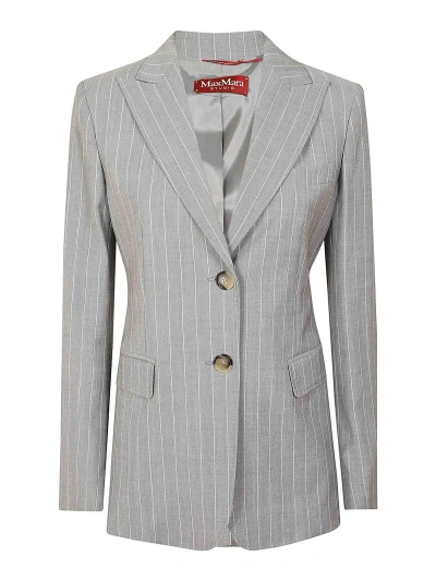 Max Mara Giacca Tailleur In Grey