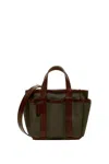 Max Mara Giardiniera Tote Bag In Verde