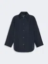 Max Mara Padded Reversible Jacket In Gray