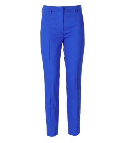 MAX MARA GINECEO ELECTRIC BLUE PANTS