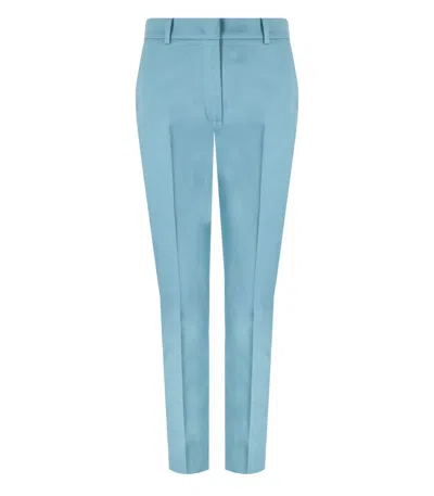 Max Mara Gineceo Light Blue Trousers