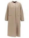 Max Mara 'gioiosa' Coat In Brown