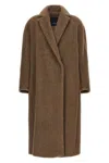 Max Mara 'giorgia' Coat In Brown