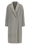 Max Mara 'giorgia' Coat In Gray