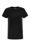 Max Mara Embellished Round Neck Top With Graphic Detail