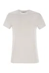 Max Mara Logo Embroidered Crewneck T-shirt